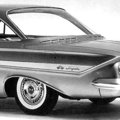 61 Chevrolet Fullsize Impala Tinted Back Glass