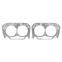 62 Chevrolet Full Size Passenger Car Headlight Bezels