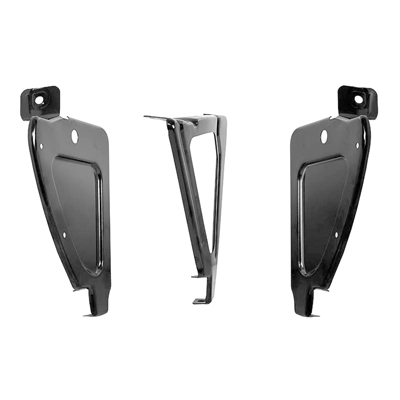 62 Chevrolet Full Size Passenger Car Grill Support Braces, 3 Pcs