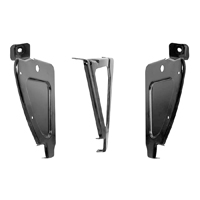 62 Chevrolet Full Size Passenger Car Grill Support Braces, 3 Pcs