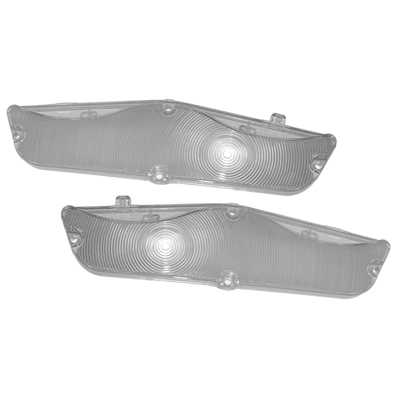 62 Chevrolet Full Size Passenger Car Clear Park Light Lenses