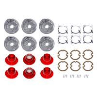 62 Chevrolet Impala Tail Light Kit, W/ Housings
