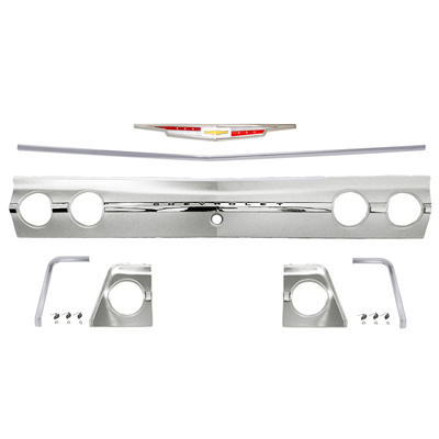 62 Chevrolet Impala Rear Panel Molding Kit