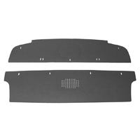 62-64 Chevrolet Fullsize 2 Dr Hardtop Back Of Rear Seat Cardboard Trunk Panels
