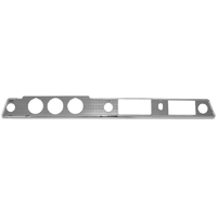 62 Chevrolet Full Size Car Aluminum Dash Fascia, LH Side, 1 pc