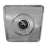 62-64 Chevrolet Impala Rear Seat Speaker Grill