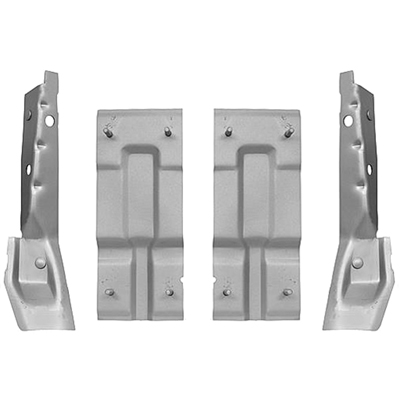 62-64 Chevrolet Car Bucket Seat Mounting Brackets Set