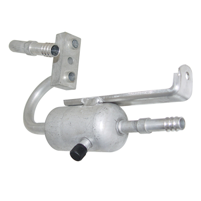 67 Camaro A/C Condenser Muffler Small Block