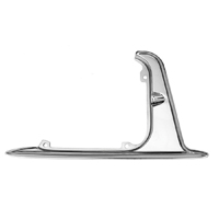 62-63 Full Size Stainless Steel Fuel Door Guards