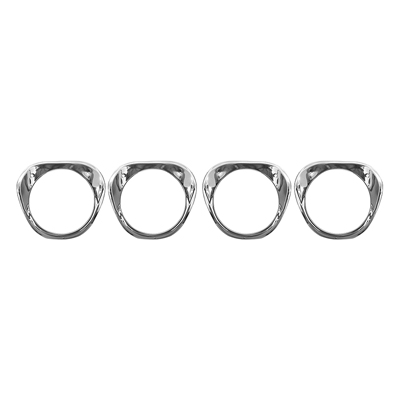 63 Chevrolet Full Size Passenger Car Headlight Bezels