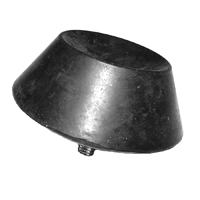 63 Chevrolet Full Size Passenger Car Grill Guard Rubber Bumpers