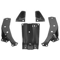 63 Chevrolet Full Size Passenger Car Front 5 Pc. Bumper Bracket Set