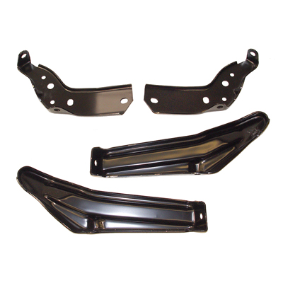 63 Chevrolet Full Size Passenger Car 4Pc. Rear Bumper Bracket Set