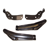63 Chevrolet Full Size Passenger Car 4Pc. Rear Bumper Bracket Set