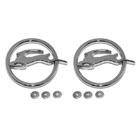 63 Chevrolet Impala Rear Quarter Emblems