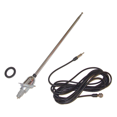 63 Chevrolet Fullsize Passenger Car Rear Antenna Assembly-LH 