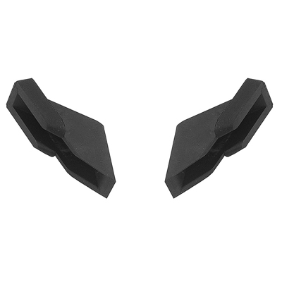 63-64 Chevrolet Fullsize 2 Dr Hardtop Upper Door Window Stops