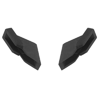 63-64 Chevrolet Fullsize 2 Dr Hardtop Upper Door Window Stops