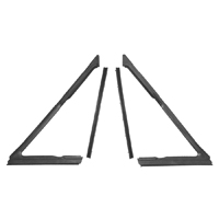 63-64 Chevrolet Fullsize 2 Dr Hardtop/Convertible Vent Window Seals Set, 4 Pcs
