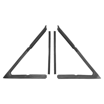 63-64 Chevrolet Fullsize 2/4 Dr Sedan Vent Window Seal Set, 4 Pcs