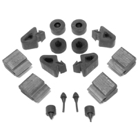 63-64 Chevrolet Fullsize 2 Door Rubber Bumper Kit