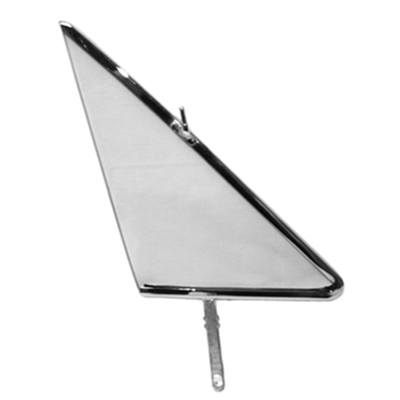 63-64 Chevrolet Fullsize Impala 2 Dr Hardtop/Convertible Clear Vent Window Glass Assembly, RH