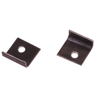 63-64 Chevrolet Passenger Car A/C Control Panel Retainers, Pair