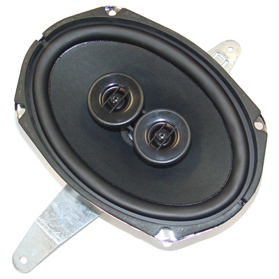 63-64 Chevrolet Car Front Dual Voice Coil Dash Speaker