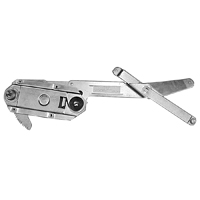 61-64 Chevrolet 2-Door Hdtp/Conv w/out Power Windows, Front Window Regulator, RH