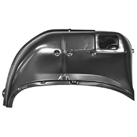 63 Chevrolet Passenger Car 2 Door Hardtop Rear Outer Wheel House Panel, LH