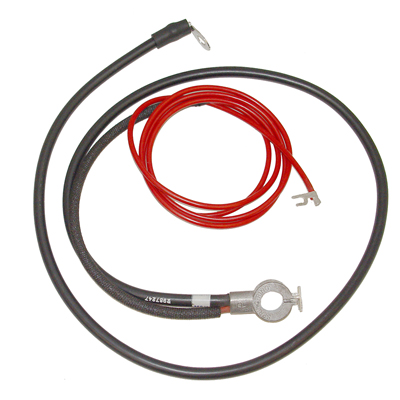 63 Full Size Positive Battery Cable  6CYL