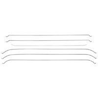 63-64 Chevrolet Fullsize 2 Dr Hardtop, Headliner Bows 6 Pcs