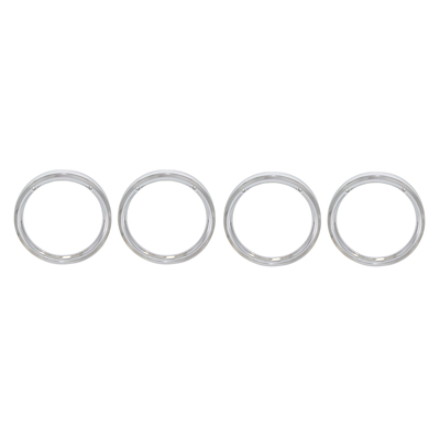 64 Chevrolet Full Size Passenger Car Headlight Bezels, Pair.