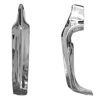 64 Chevrolet Full Size Passenger Car Rear Bumper Guards
