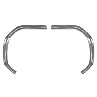 64 Chevrolet Full Size Passenger Car Headlight Eyebrow Moldings