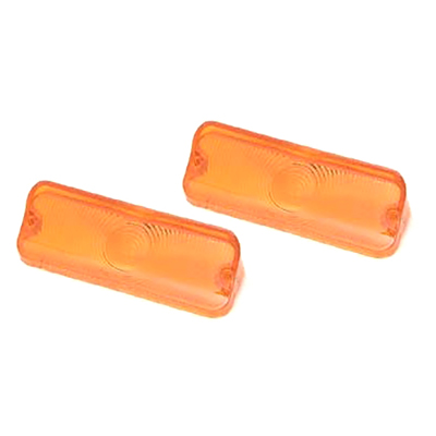64 Chevrolet Full Size Passenger Car Amber Park Light Lenses