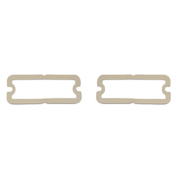 64 Chevrolet Full Size Passenger Car Parking Lamp Lens Gaskets, Pair