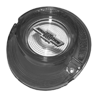 64 Chevrolet Full Size Passenger Car Backup Light Lens, W/ Bow-Tie