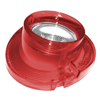 64 Chevrolet Impala Back Up Light Lens, W/ Chrome Trim