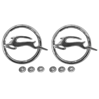 64 Chevrolet Impala Rear Quarter Emblems