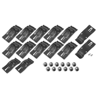 64 Chevrolet Passenger Car Rear Deck Panel Clip Kit , 28 Pieces