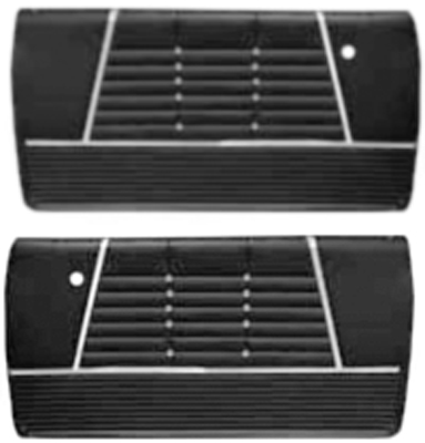 64 Chevrolet Fullsize Impala 2 Dr Pre-Assembled Front Door Panel Kit