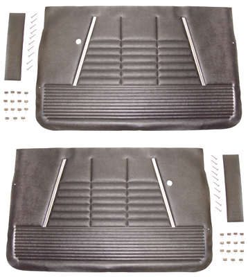 64 Chevrolet Fullsize Impala 2 Dr Non-Assembled Front Door Panel Kit