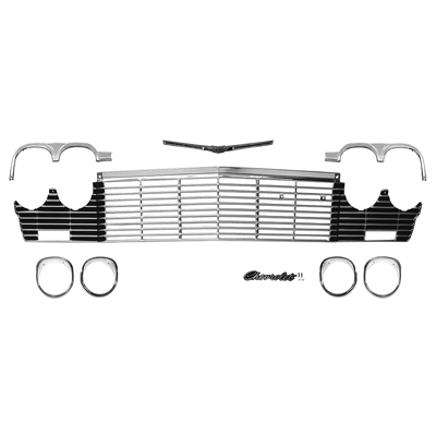 65 Chevrolet Full Size Passenger Car Grill Kit