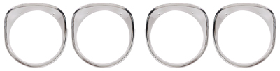 65 Chevrolet Full Size Passenger Car Headlight Bezels, Aluminum, 4-Piece Set