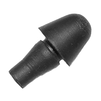 65-72 Chevrolet Full Size Passenger Car Rear License Plate Rubber Bumpers