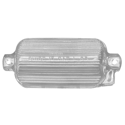 65 Chevrolet Full Size Passenger Car License Lamp Lens