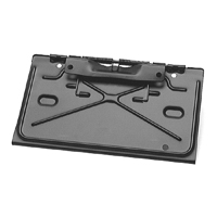 65-67 Chevrolet Full Size Passenger Car Rear License Plate Bracket/Gas Door