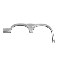 65 Chevrolet Full Size Passenger Car Headlight Eyebrow Molding, with Clips, LH