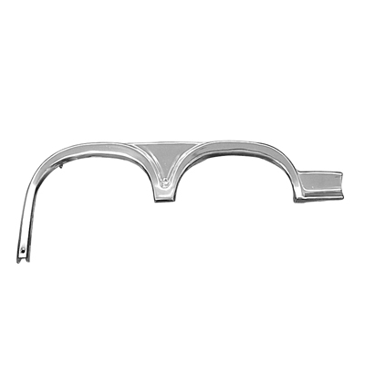 65 Chevrolet Full Size Passenger Car Headlight Eyebrow Molding, RH